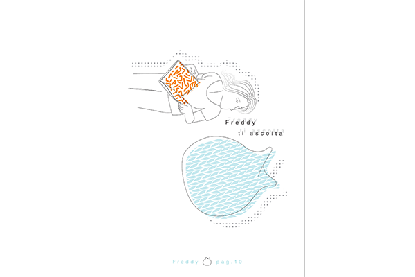 pavan arianna design sixteenth pouf lui è freddy storytelling illustrator outline texture