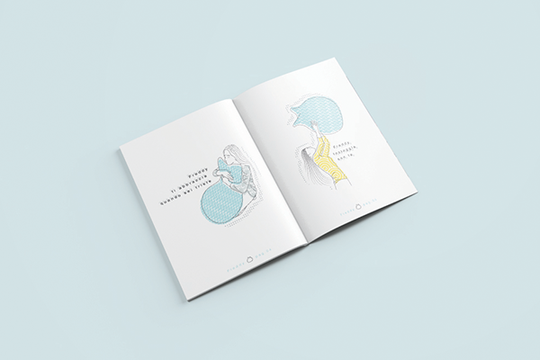 pavan arianna design sixteenth pouf lui è freddy storytelling illustrator outline texture