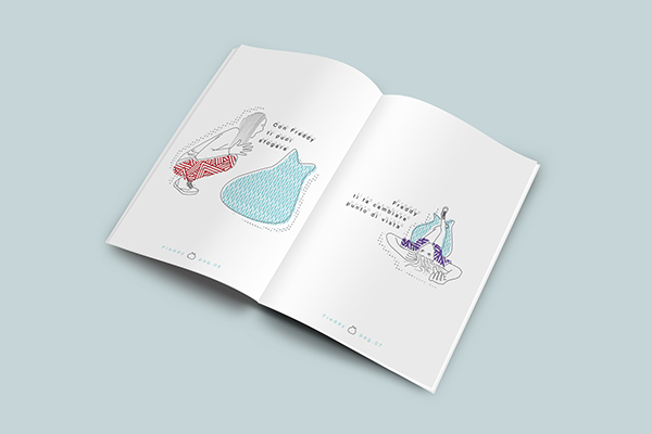 pavan arianna design sixteenth pouf lui è freddy storytelling illustrator outline texture